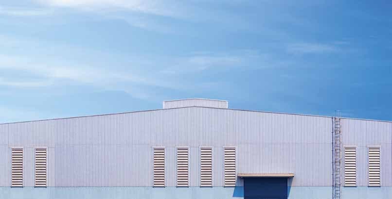 Completed Industrial Portal Steel Envelope